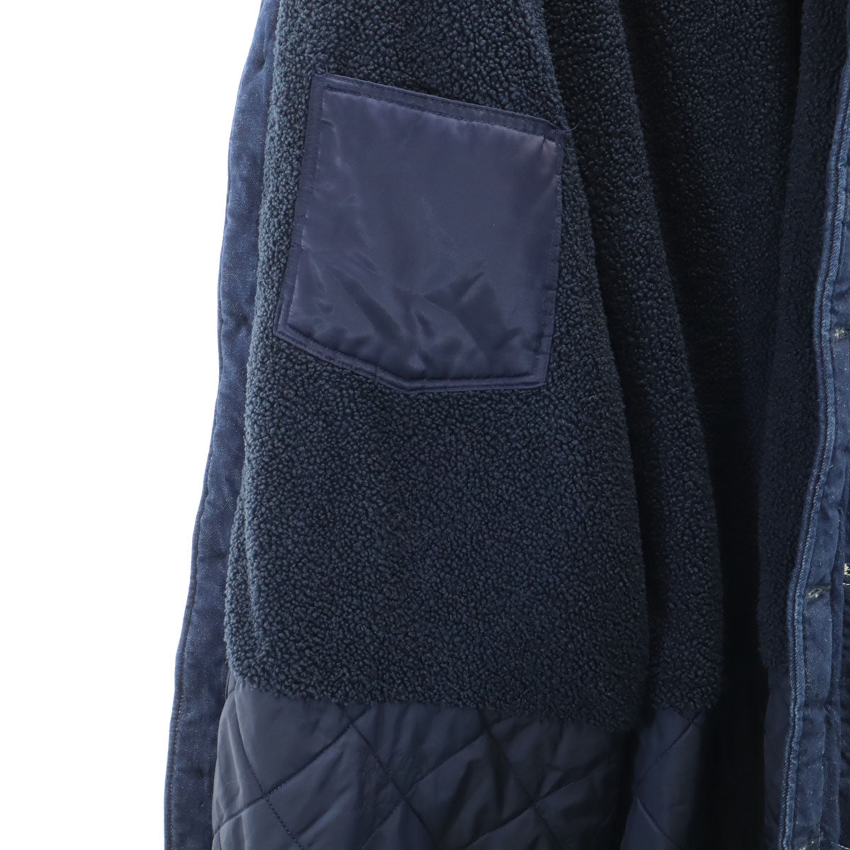 未使用 Levi's RED リーバイスレッド デニムコート L ネイビー 裏ボア メンズ