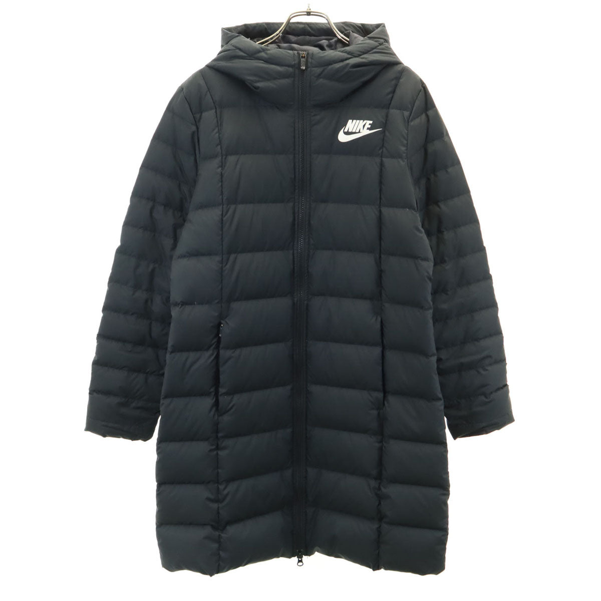 NIKE ナイキ ハイブリッド ダウンコート L ブラック レディース