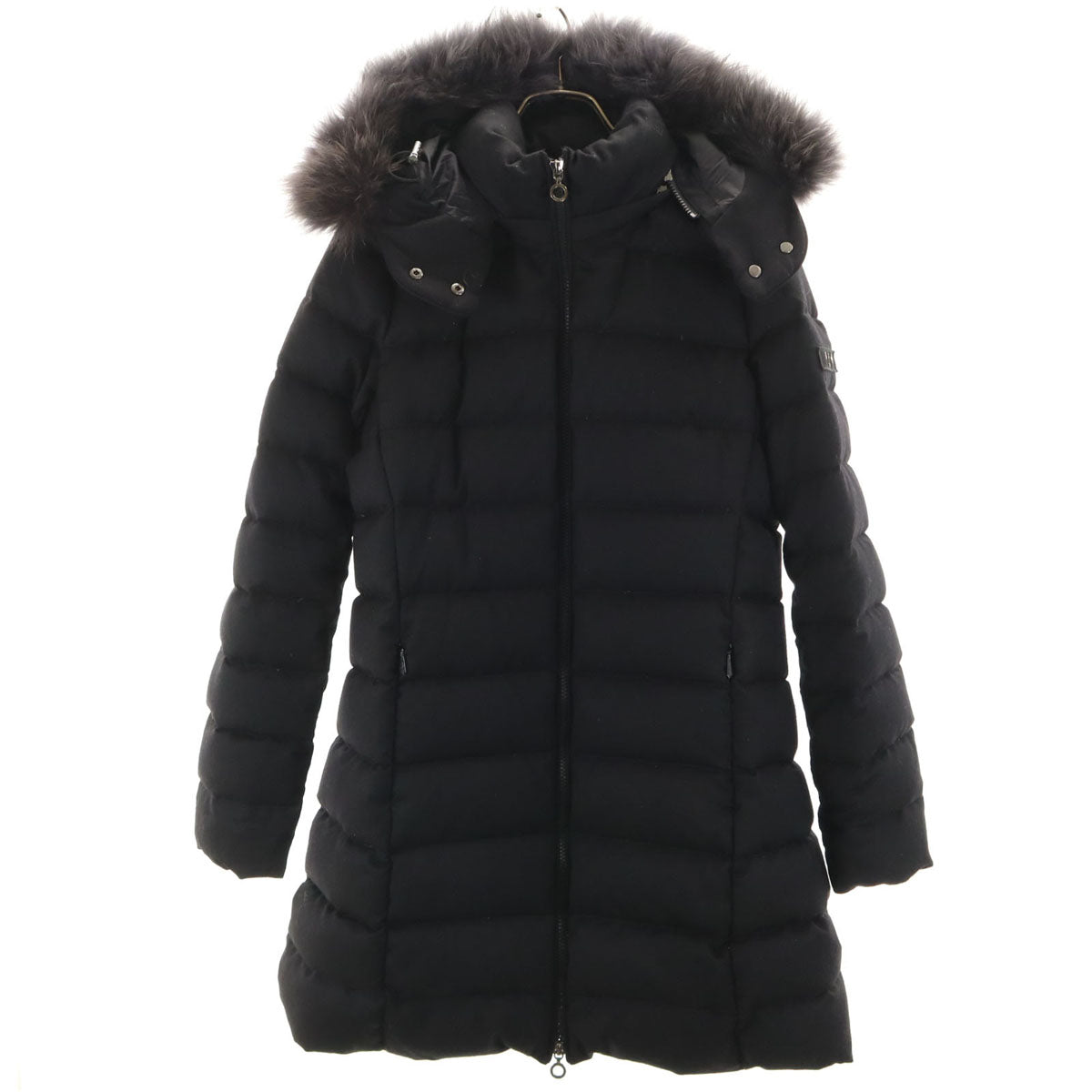 TATRAS タトラス ポーランド製 ダウンコート 3 ブラック ラクーンファー付き レディース