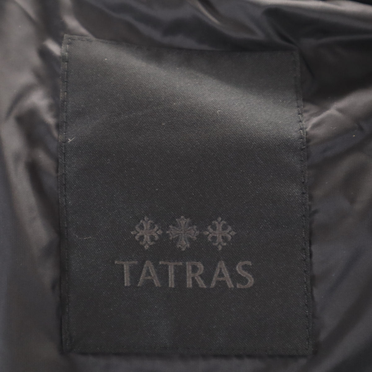 TATRAS タトラス ポーランド製 ダウンコート 3 ブラック ラクーンファー付き レディース