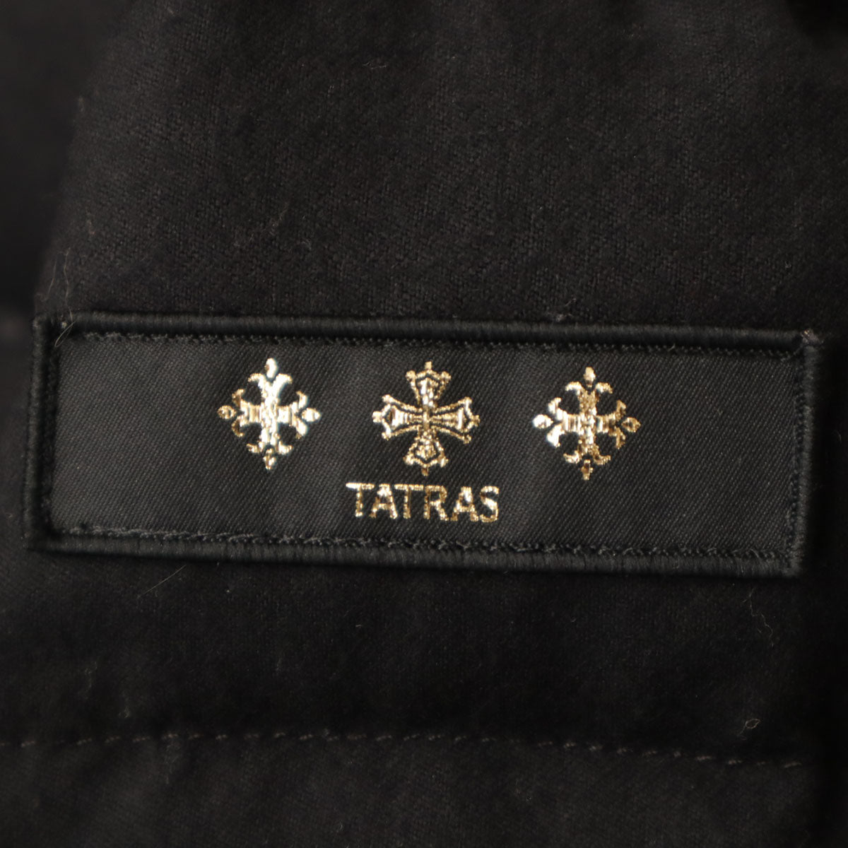 TATRAS タトラス ポーランド製 ダウンコート 3 ブラック ラクーンファー付き レディース