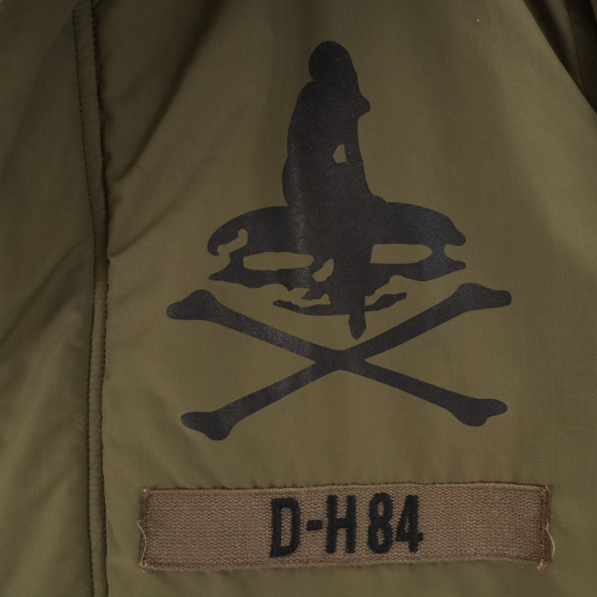 HYSTERIC GLAMOUR ヒステリックグラマー モッズコート S カーキ 中綿 メンズ