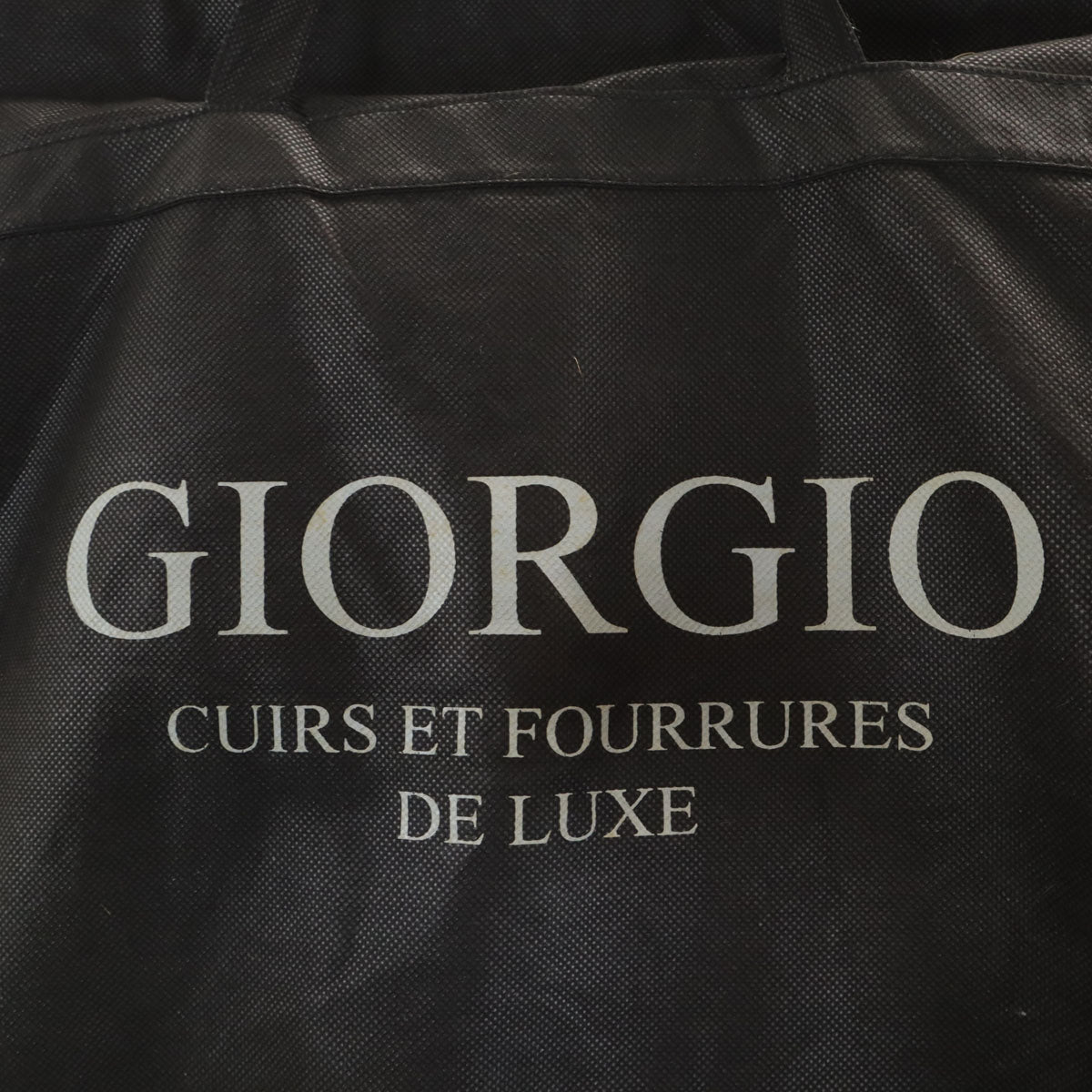 GIORGIO & MARIO イタリア製 リアルファー 中綿コート 42 ベージュ カバー付き レディース