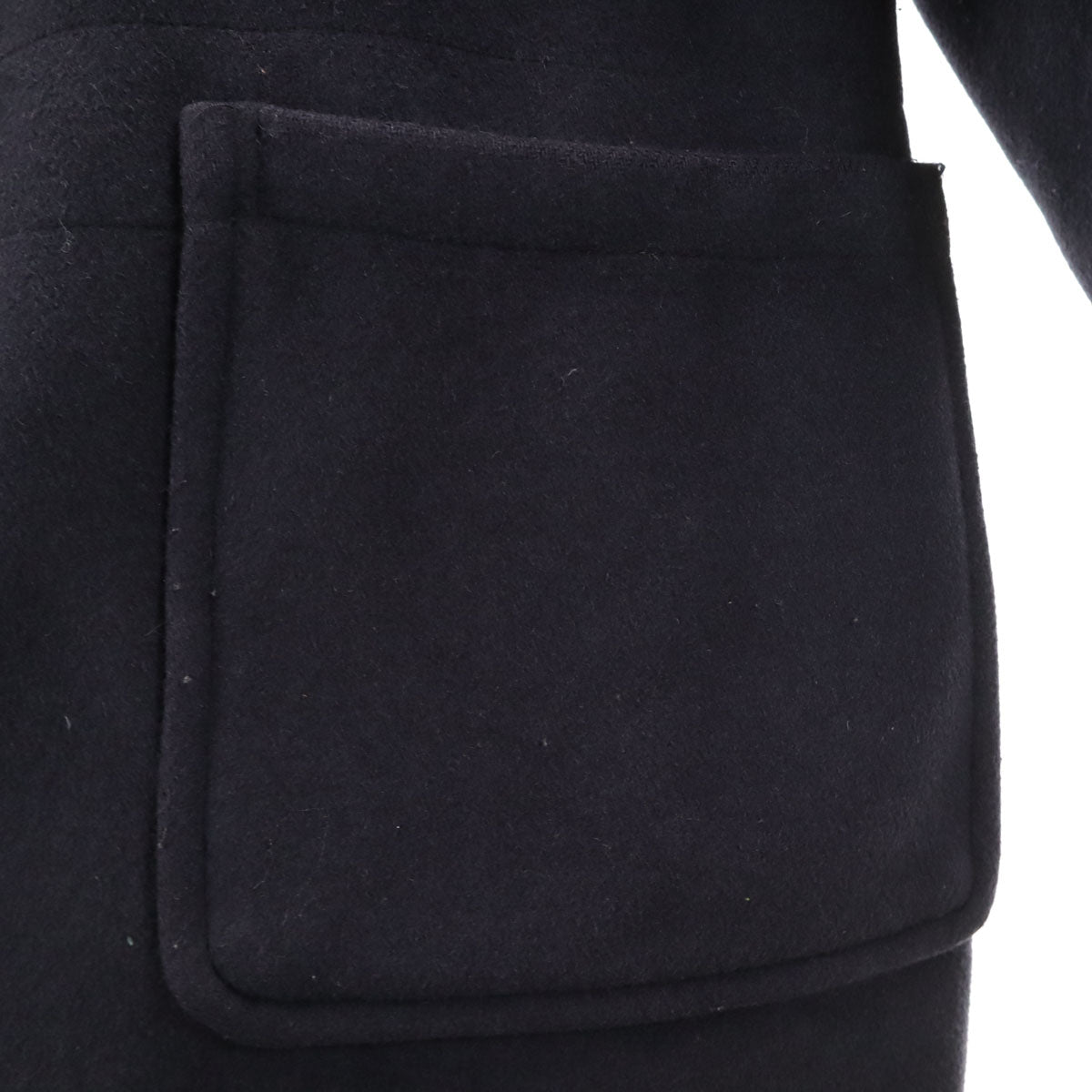 Gloverall グローバーオール 英国製 ウールブレンド ダッフルコート M ネイビー メンズ