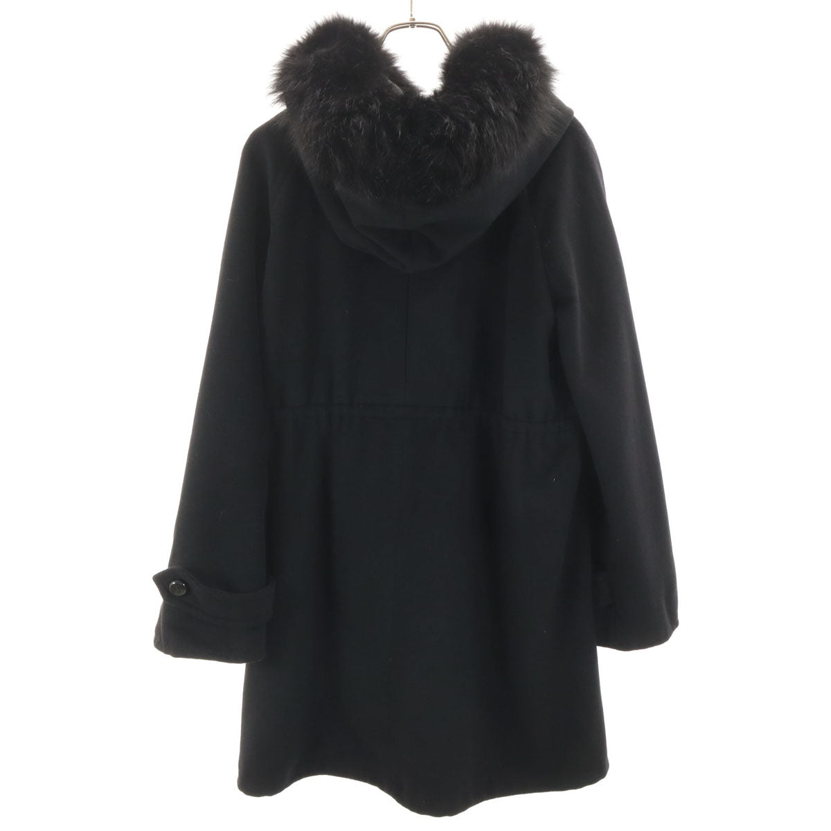 SPORTMAX スポーツマックス イタリア製 ウールコート 42 ブラック レディース