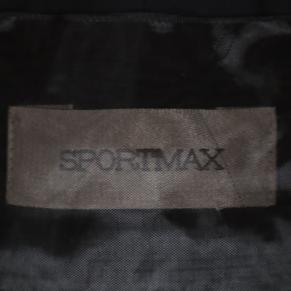 SPORTMAX スポーツマックス イタリア製 ウールコート 42 ブラック レディース