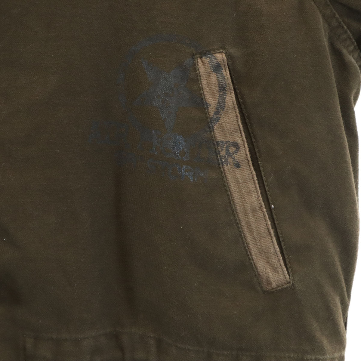 GAUDI ガウディ モッズコート L ブラウン 中綿ライナー ハンガー付き メンズ