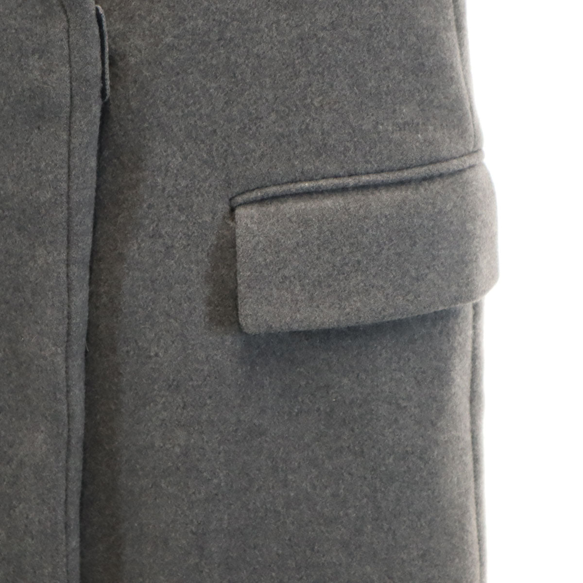 THE RERACS ザリラクス 日本製 チェスターコート 36 グレー レディース