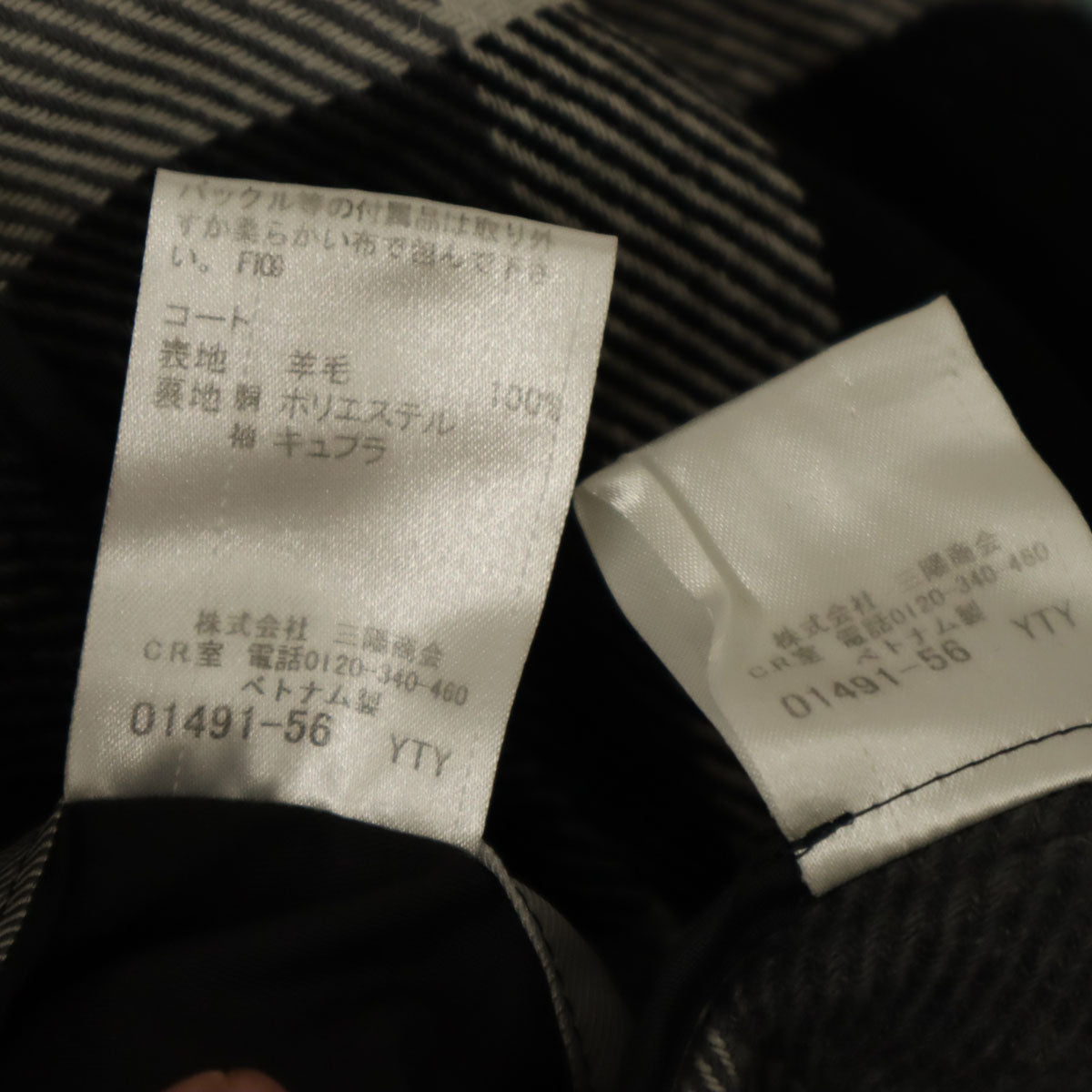 BLACK LABEL CRESTBRIDGE ブラックレーベルクレストブリッジ チェスターコート L ブラック ベストライナー付き メンズ