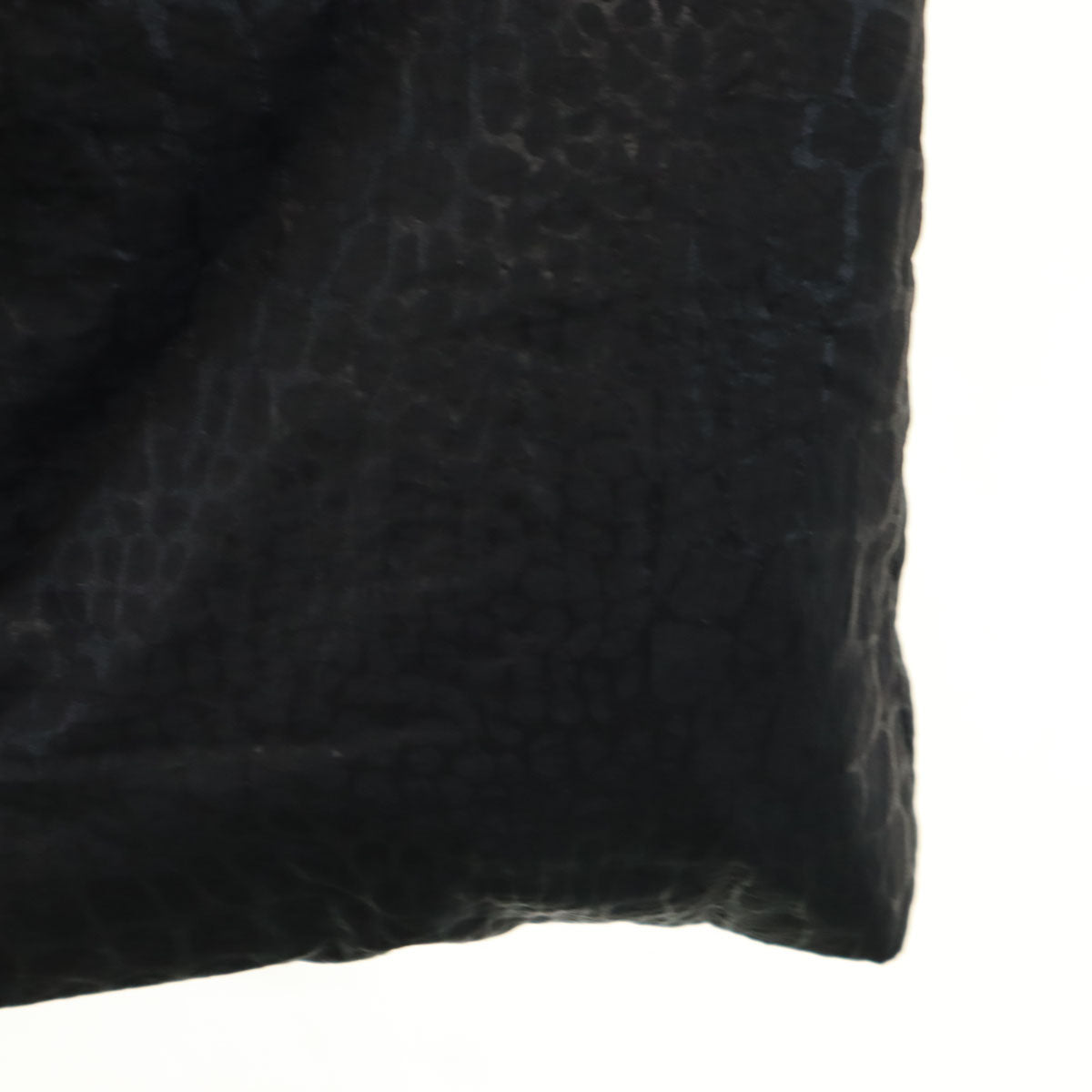 ARMANI EXCHANGE アルマーニエクスチェンジ パイソン柄 ダウンコート XS ブラック レディース