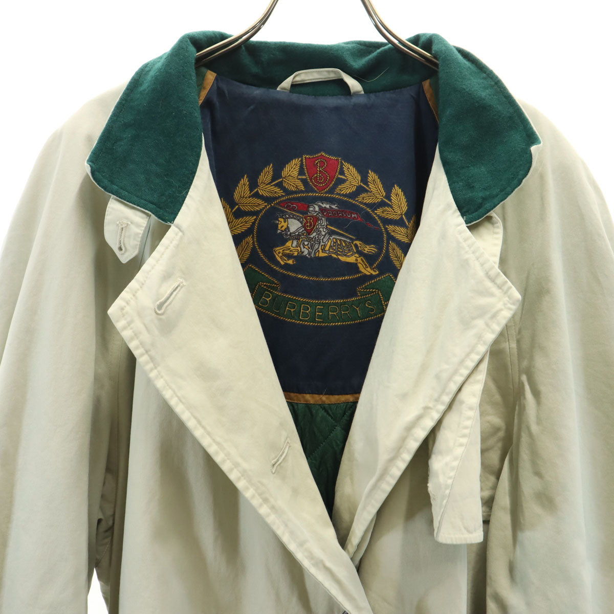 Burberrys バーバリーズ 90s オールド ステンカラーコート グレージュ メンズ