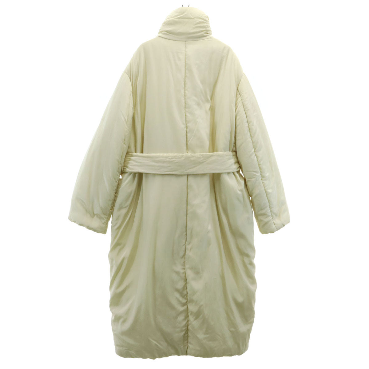 LEMAIRE ルメール シルクブレンド 中綿コート 36 アイボリー系 レディース