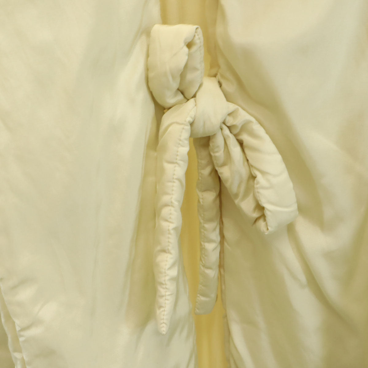 LEMAIRE ルメール シルクブレンド 中綿コート 36 アイボリー系 レディース