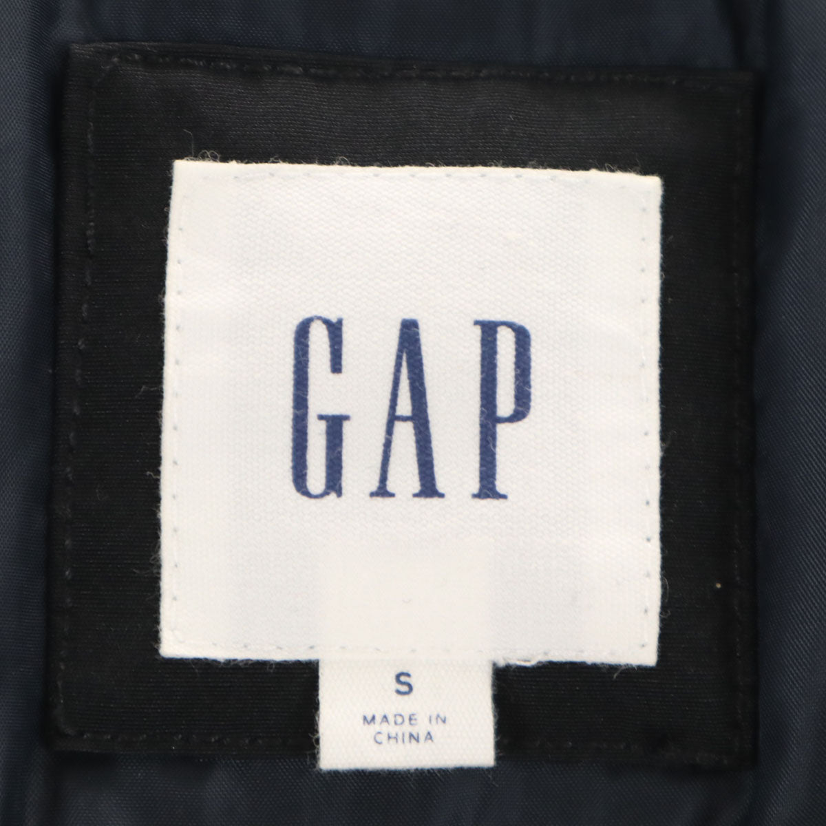 GAP ギャップ ダウンジャケット S ネイビー メンズ