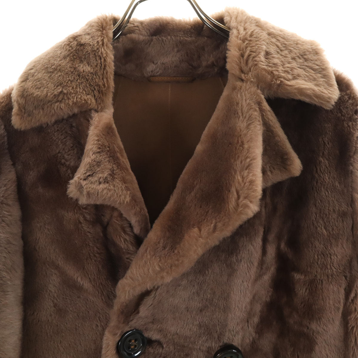 SPORTMAX スポーツマックス イタリア製 ファーコート ブラウン系 レディース