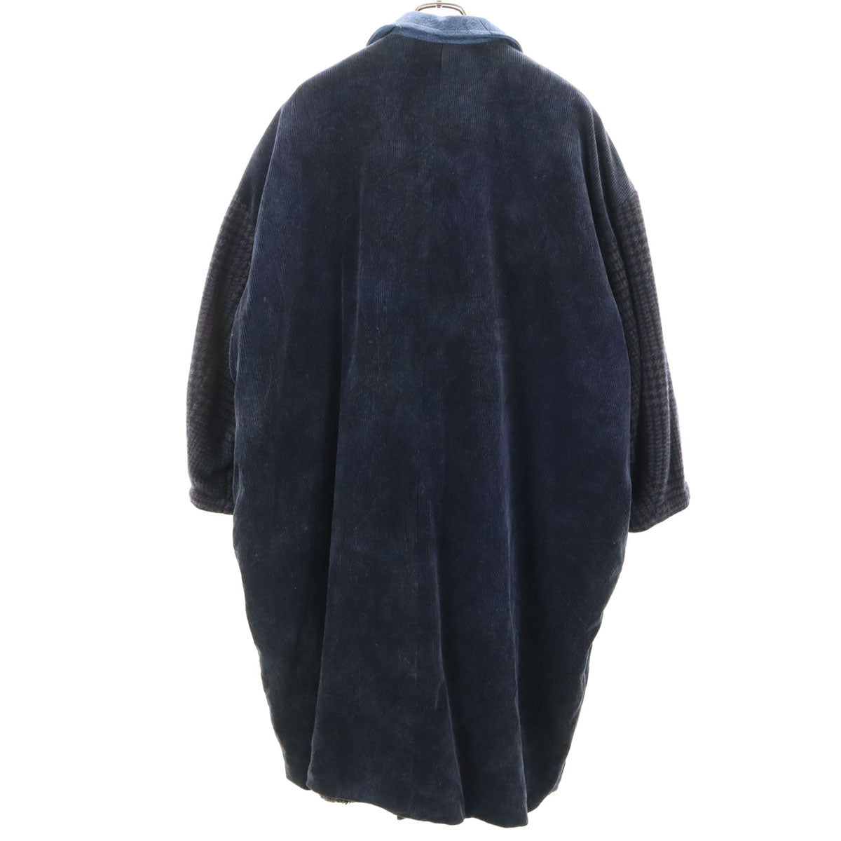 masterkey マスターキー 日本製 クレイジーパターン コート F ネイビー 裏ボア メンズ