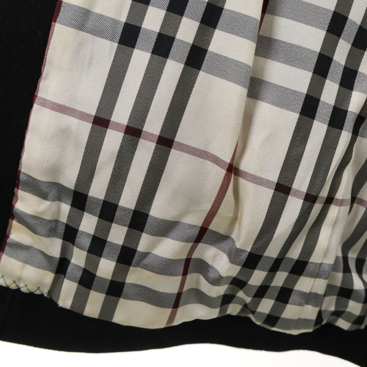 BURBERRY BLACK LABEL バーバリーブラックレーベル ウールコート M ブラック 三陽商会 メンズ