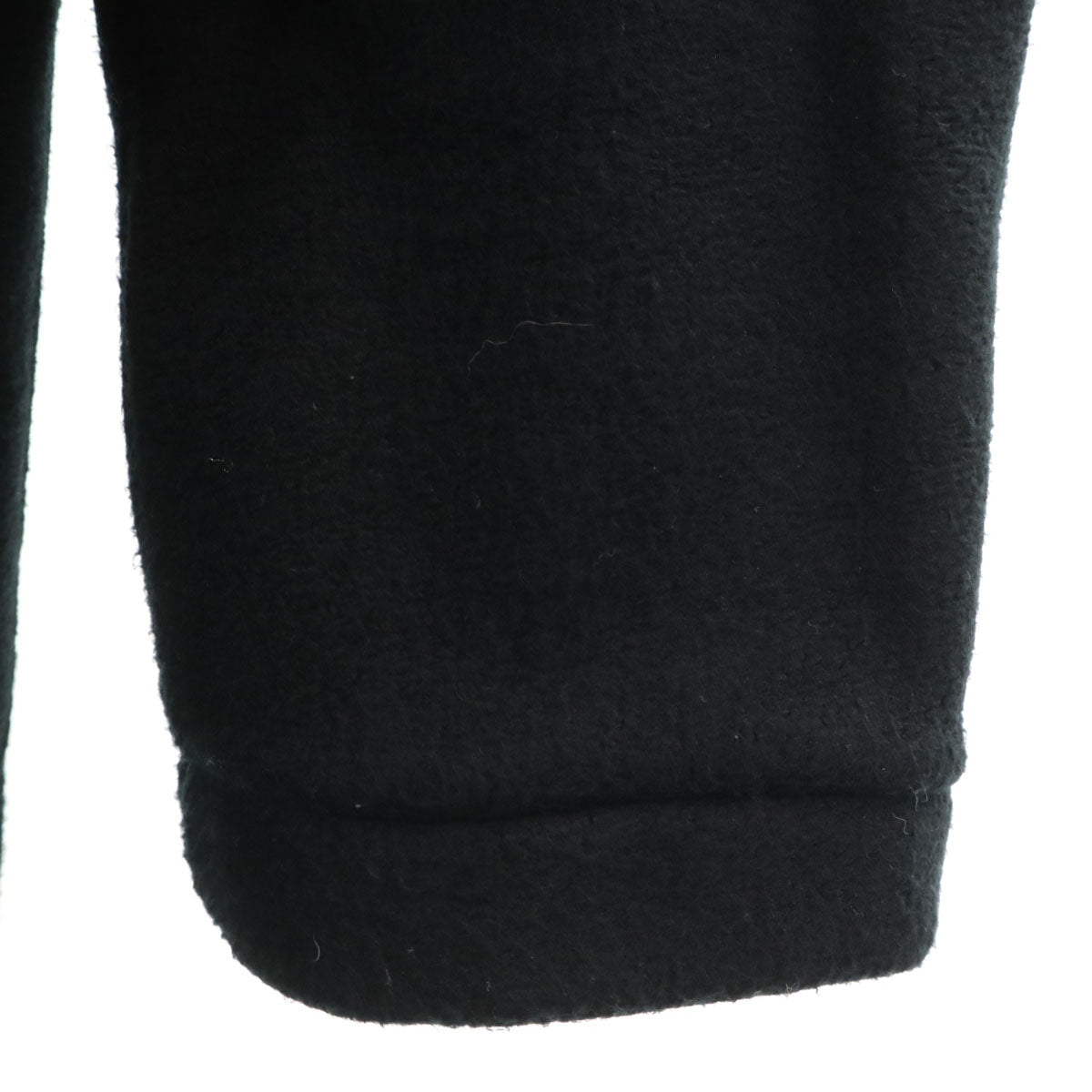 ARMANI JEANS アルマーニジーンズ 90s イタリア製 オールド ステンカラーコート 44 ブラック レディース