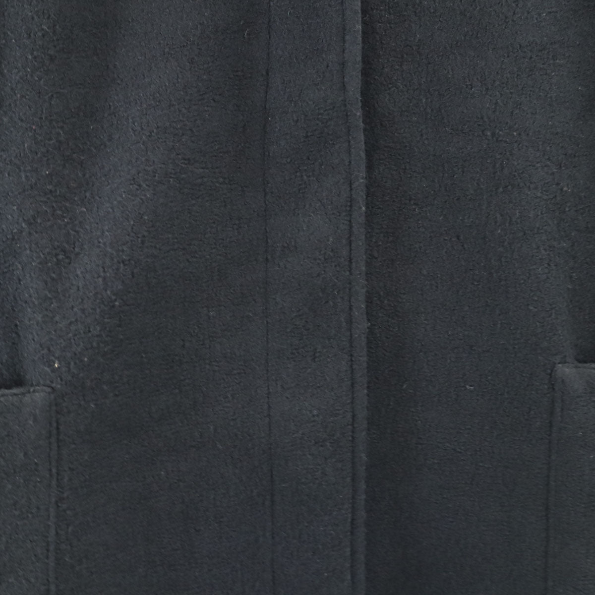 ARMANI JEANS アルマーニジーンズ 90s イタリア製 オールド ステンカラーコート 44 ブラック レディース