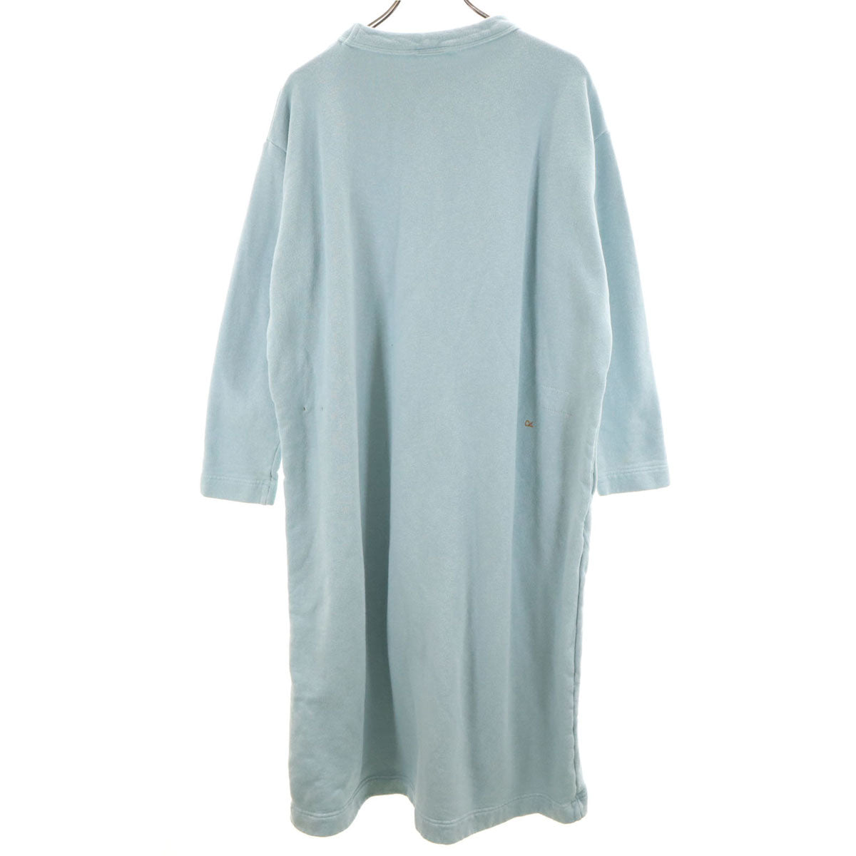 45R 45rpm フォーティーファイブアールピーエム 長袖 スウェット ワンピース ブルー レディース