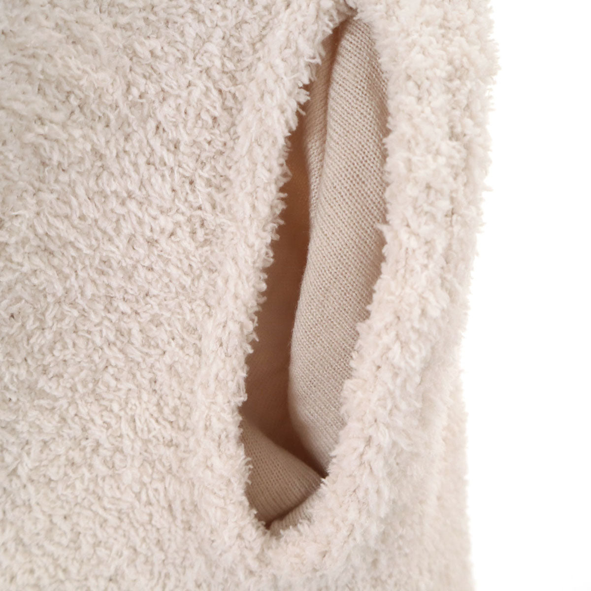 gelato pique ジェラートピケ パンダ 長袖 フードドレス ワンピース F ベージュ系 ふわモコ ルームウェア ジェラピケ レディース