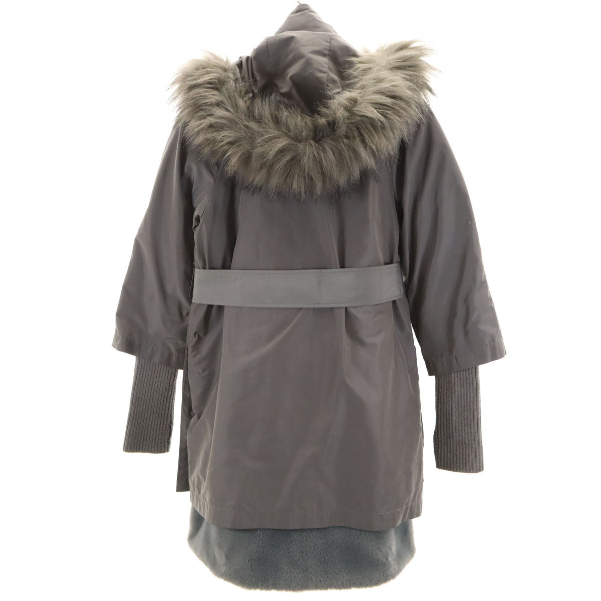 MAX MARA マックスマーラ コート 38 グレー 中綿ライナー付き マックスマーラ レディース