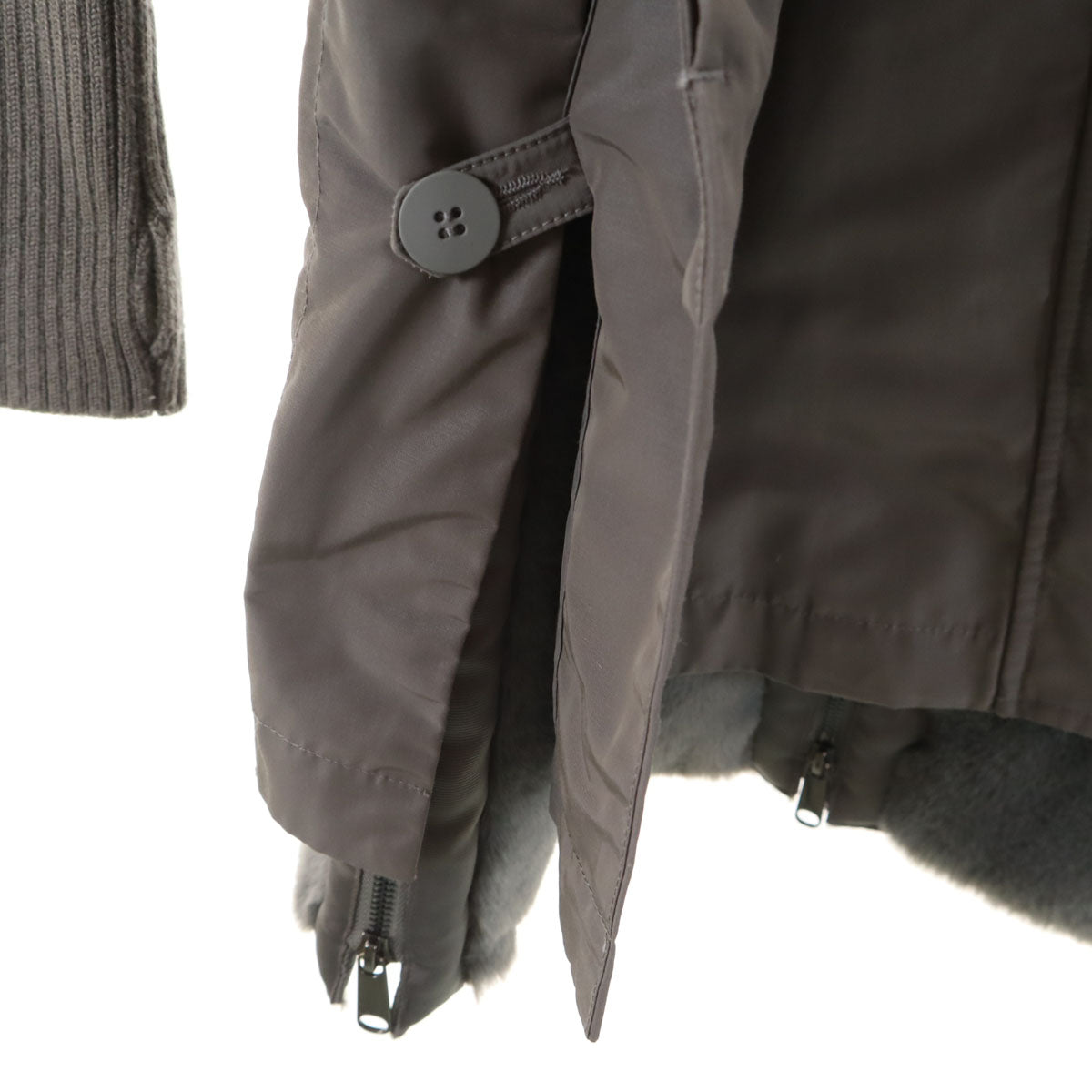 MAX MARA マックスマーラ コート 38 グレー 中綿ライナー付き マックスマーラ レディース