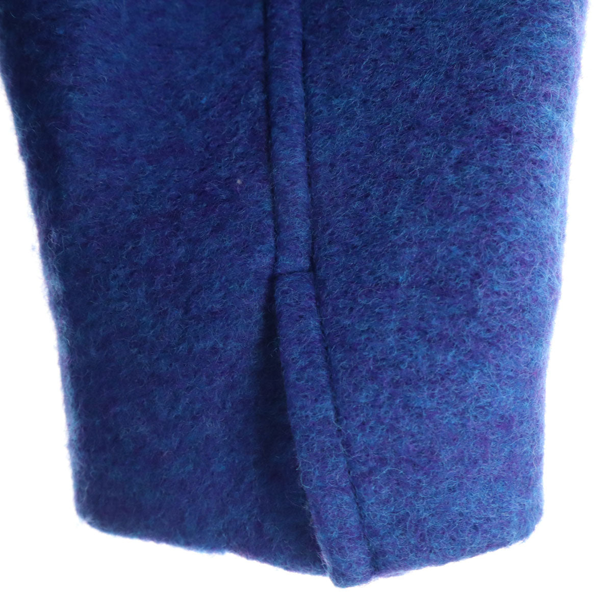 MAISON SPECIAL メゾンスペシャル ダブルブレスト チェスターコート FREE ブルー系 中綿 レディース