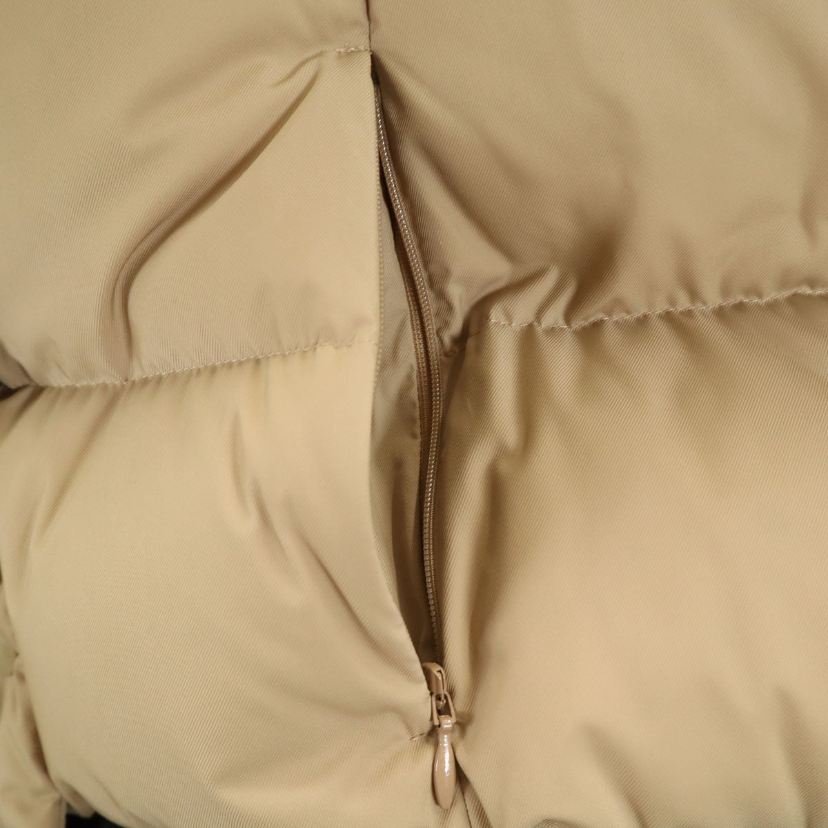 LANVIN en Bleu ランバンオンブルー ダウンコート 38 ベージュ レディース