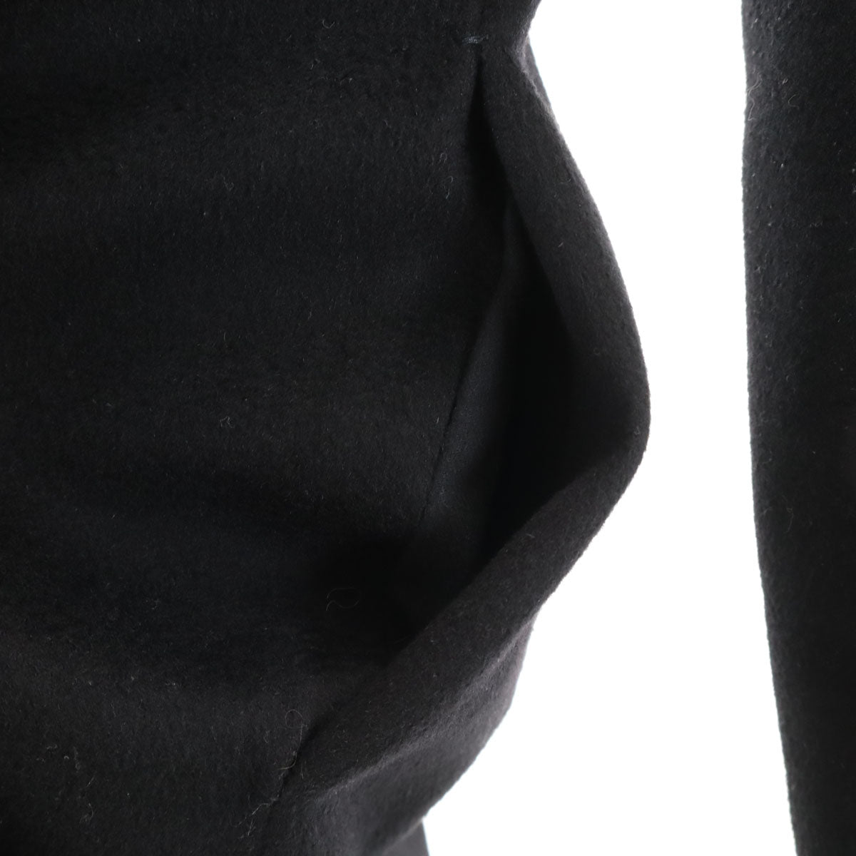 SPORTMAX スポーツマックス イタリア製 ウールコート 40 ブラック系 レディース