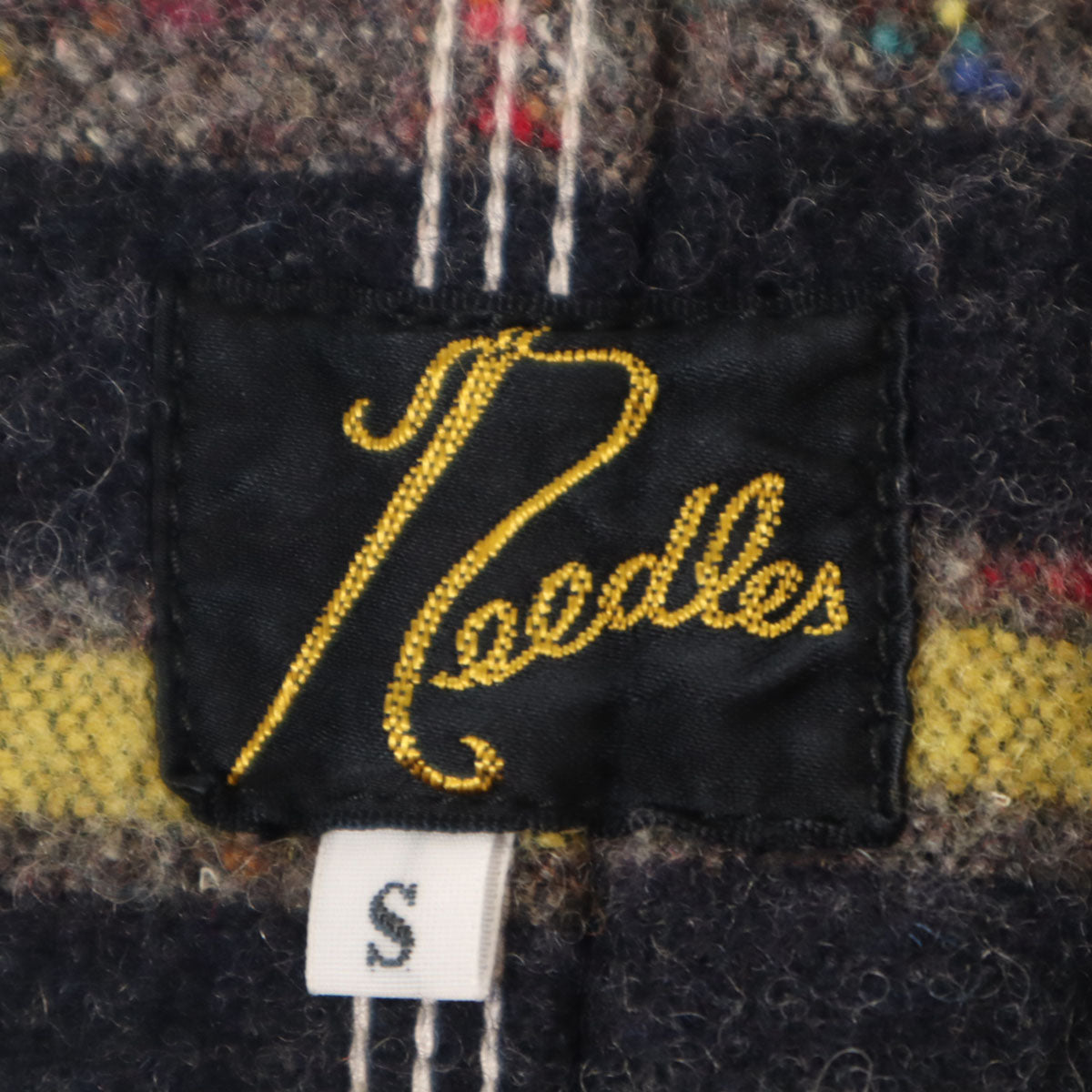 Needles ニードルズ 日本製 デニムコート S インディゴ 裏ブランケット メンズ