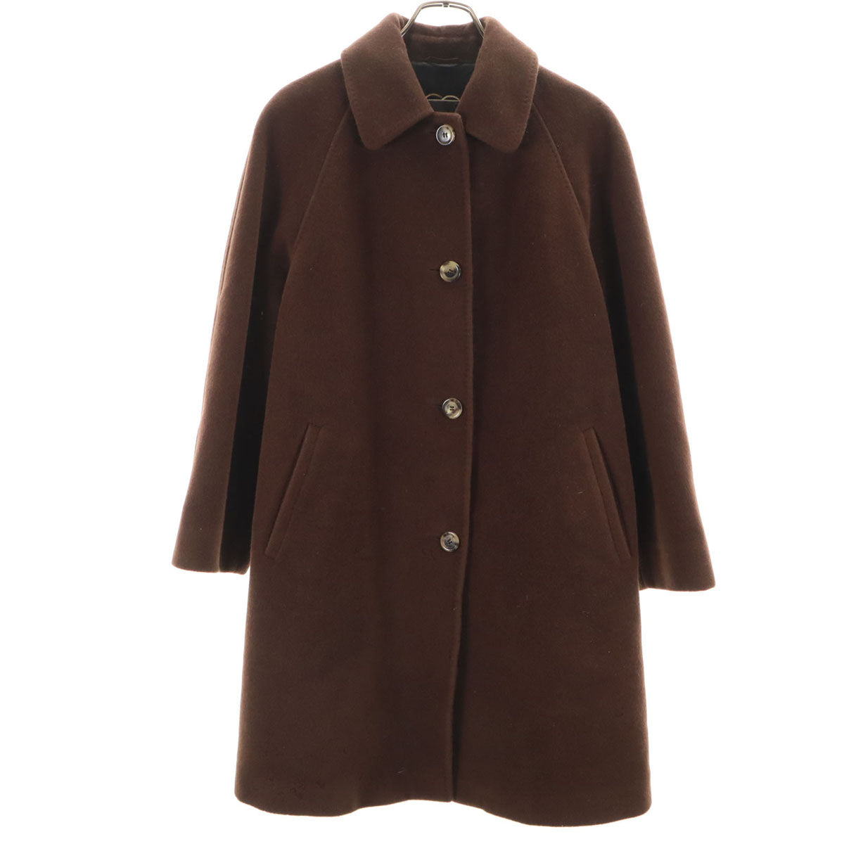 Herno ヘルノ イタリア製 カシミヤブレンド ステンカラーコート 42