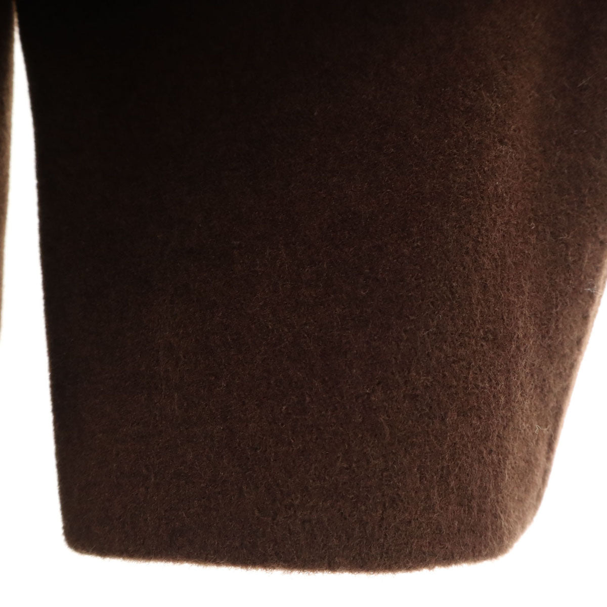 Herno ヘルノ イタリア製 カシミヤブレンド ステンカラーコート 42 ブラウン レディース