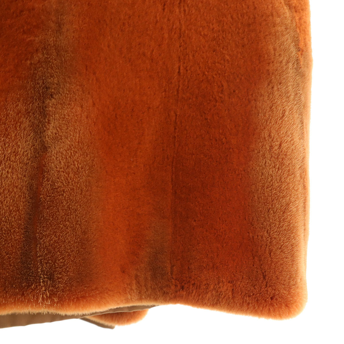 美品 Majestic マジェスティック 80s 90s カナダ製 ミンク オールド ポンチョ 毛皮コート オレンジ レディース