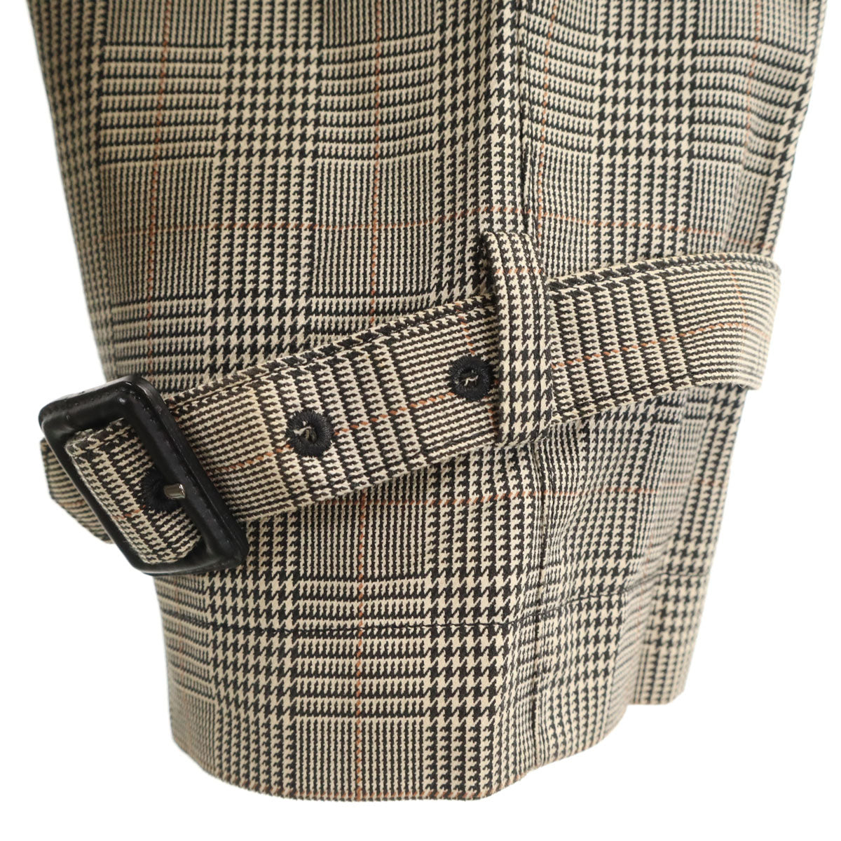 PS Paul Smith ピーエスポールスミス 日本製 グレンチェック トレンチコート L グレージュ ベストライナー付き メンズ