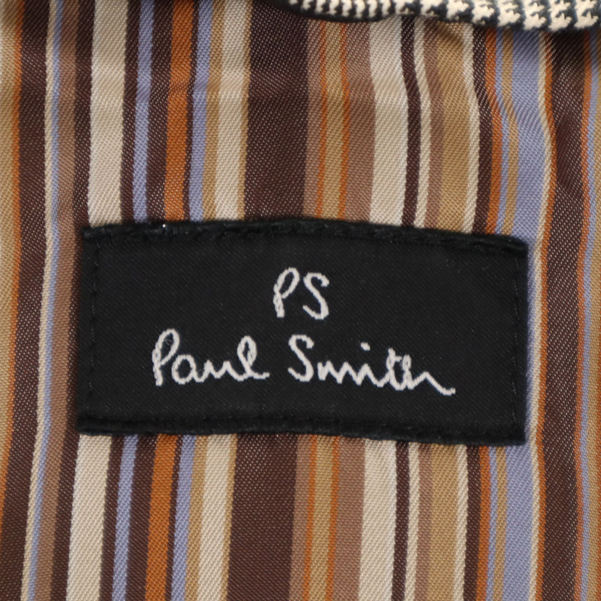 PS Paul Smith ピーエスポールスミス 日本製 グレンチェック トレンチコート L グレージュ ベストライナー付き メンズ
