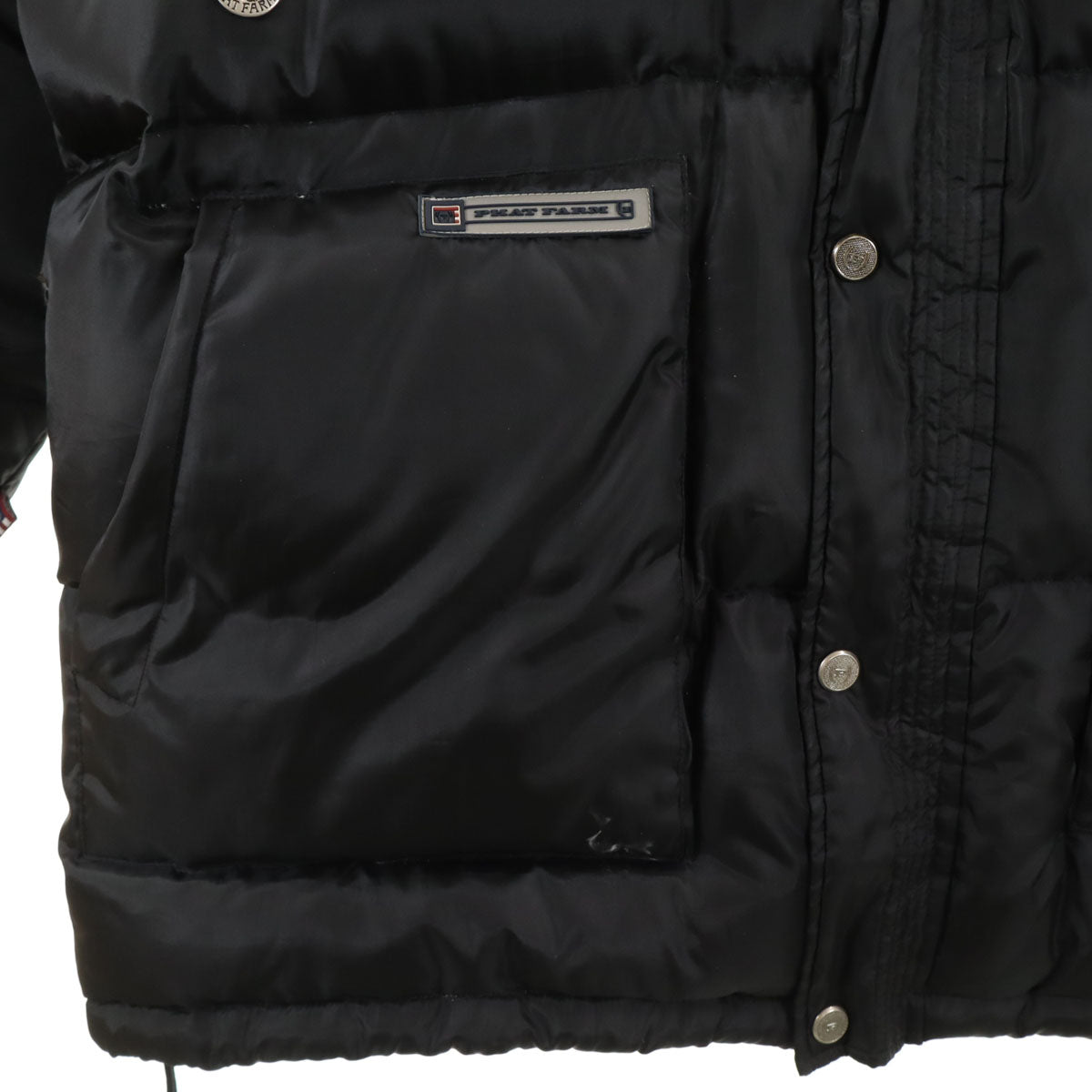 PHAT FARM ファットファーム ダウンコート XL ブラック メンズ