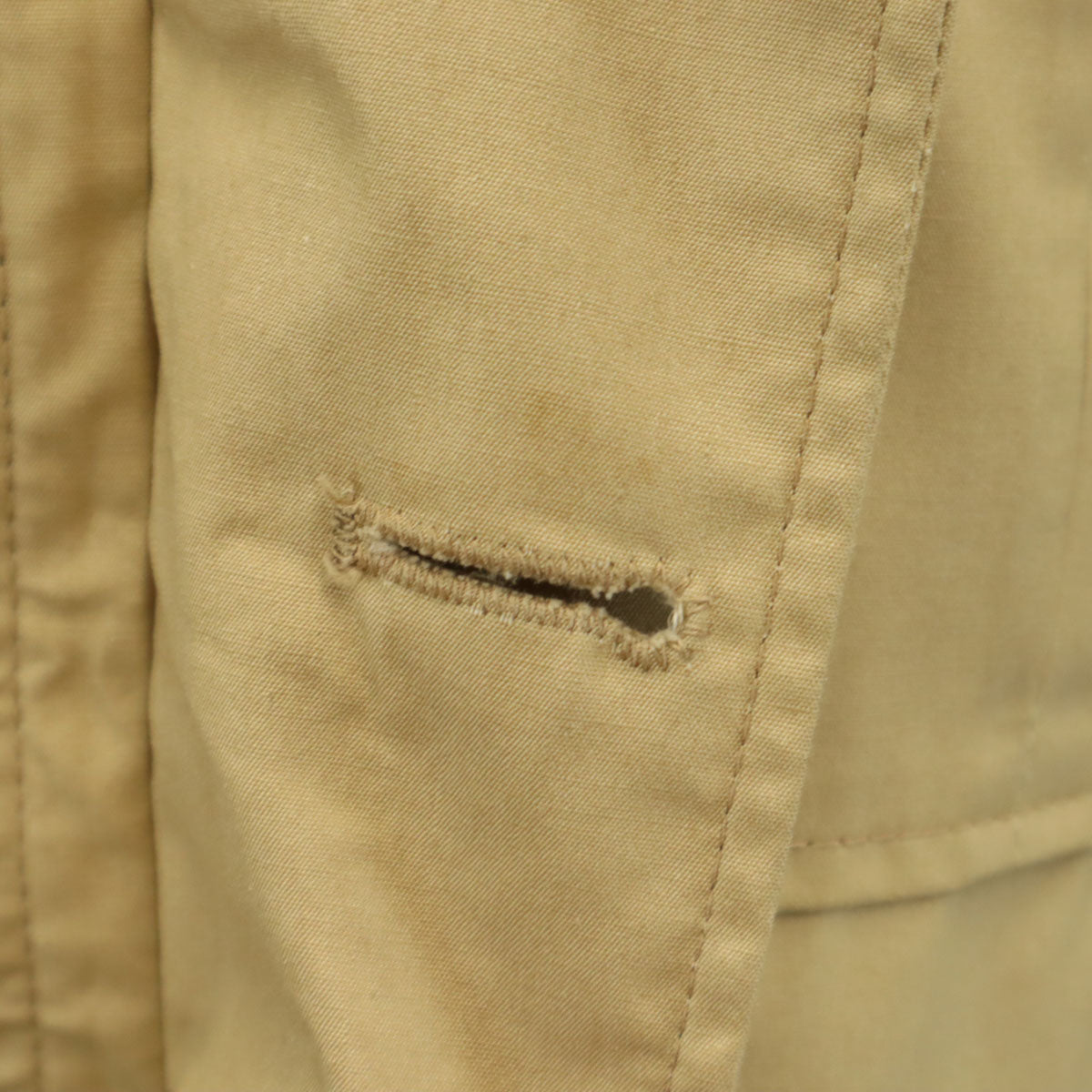 ZERO KING ゼロキング 80s USA製 ヴィンテージ フードジャケット 36 ベージュ メンズ