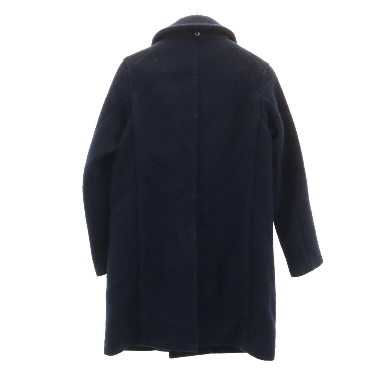 Danton ダントン アーバンリサーチドアーズ URBAN RESEARCH DOORS 日本製 ウールコート 34 ネイビー レディース