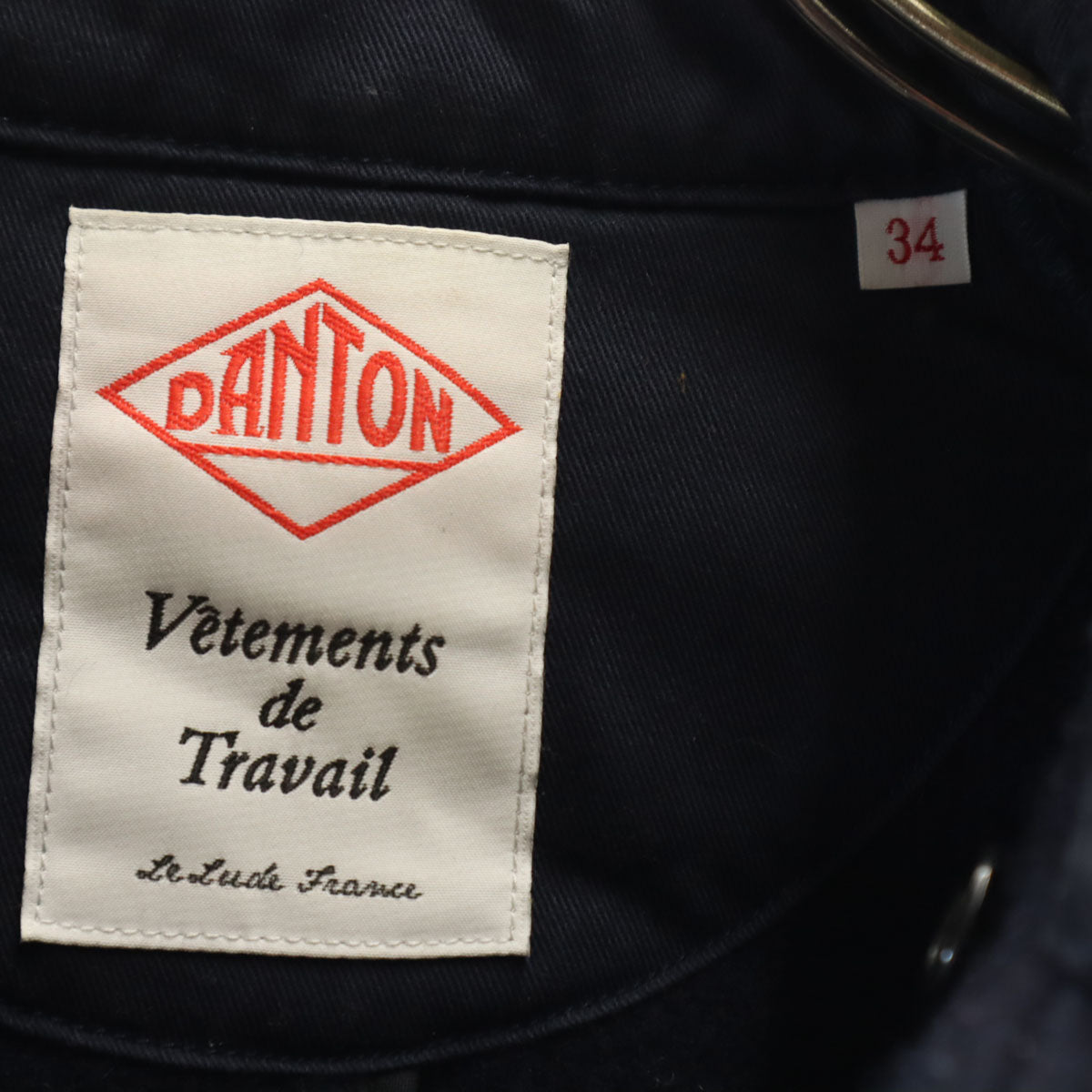 Danton ダントン アーバンリサーチドアーズ URBAN RESEARCH DOORS 日本製 ウールコート 34 ネイビー レディース