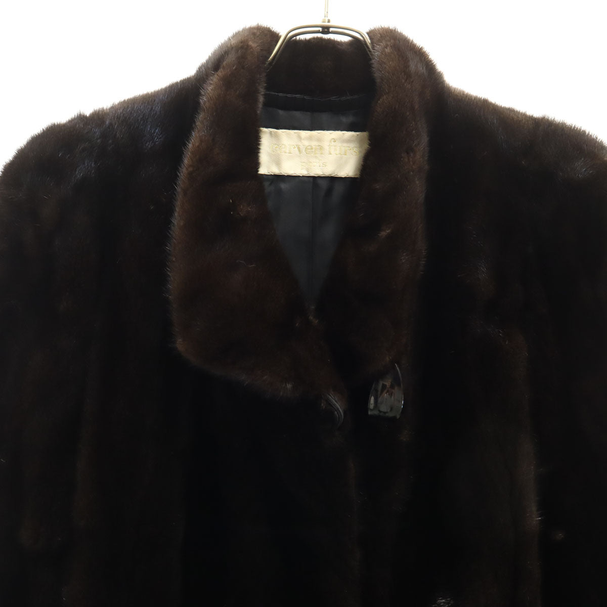 carven furs カルヴェン ファーズ 毛皮コート 9月11日 ブラウン BLACKGLAMA レディース