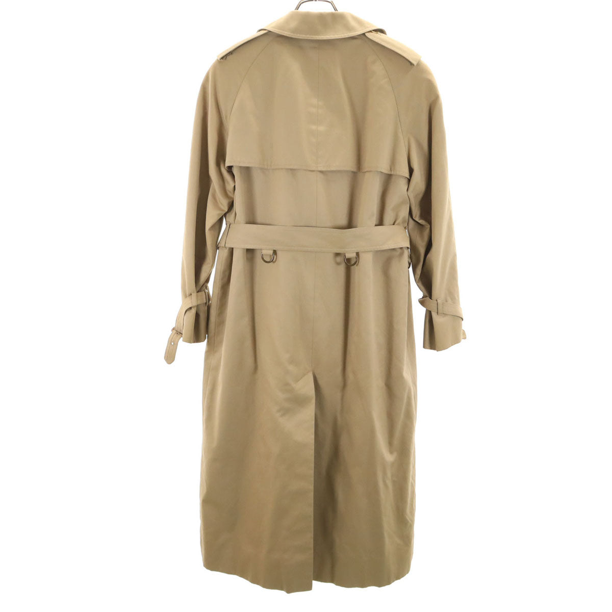 Aquascutum アクアスキュータム 80s ヴィンテージ トレンチコート 8 ベージュ ライナー付き レディース