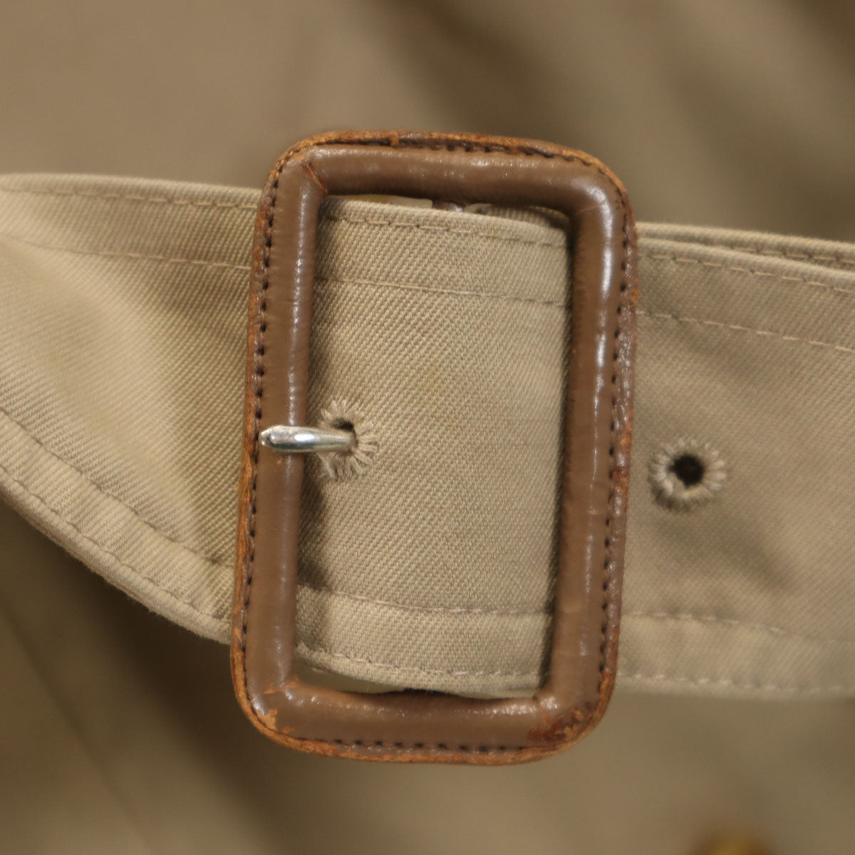 Aquascutum アクアスキュータム 80s ヴィンテージ トレンチコート 8 ベージュ ライナー付き レディース