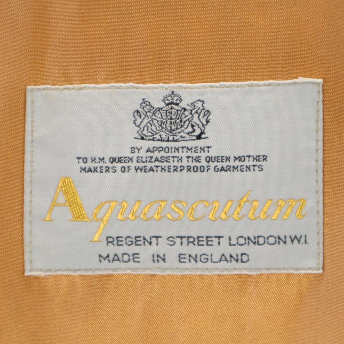 Aquascutum アクアスキュータム 80s ヴィンテージ トレンチコート 8 ベージュ ライナー付き レディース