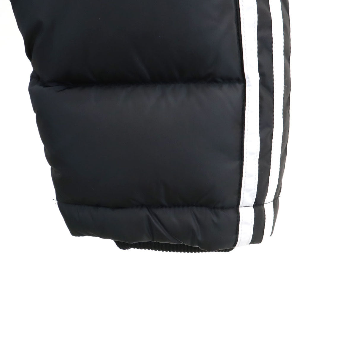 未使用 adidas アディダス トレフォイルロゴ ダウンコート O ブラック メンズ