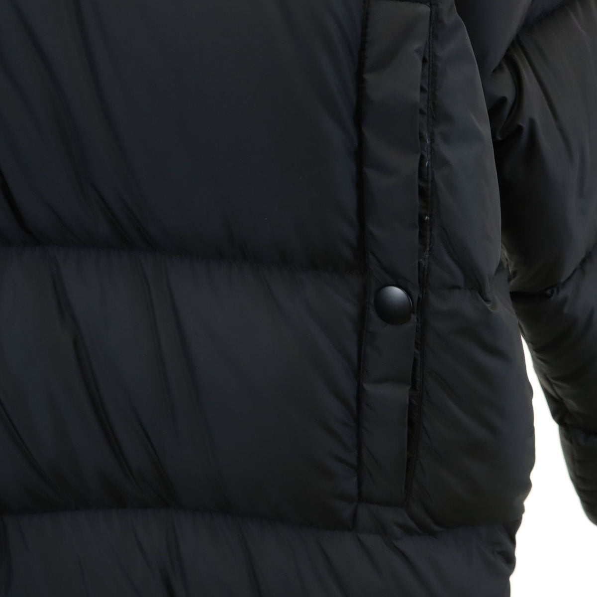 未使用 adidas アディダス トレフォイルロゴ ダウンコート O ブラック メンズ