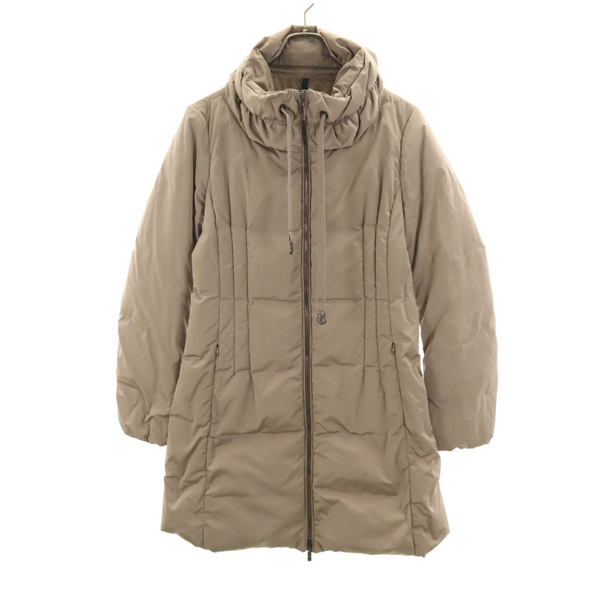 MONCLER モンクレール ブルガリア製 ダウンコート 1 グレージュ レディース