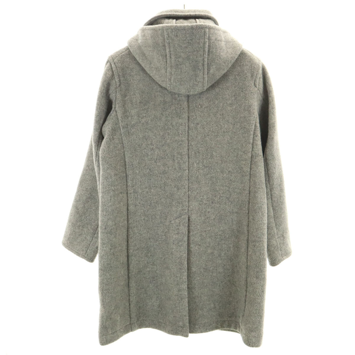 Danton ダントン ウールモッサ ロングコート 38 グレー レディース