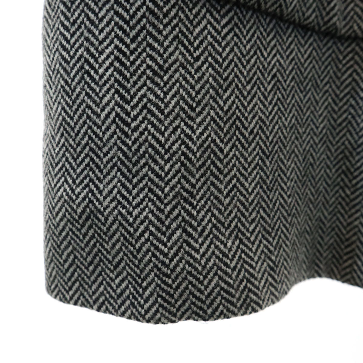 未使用 tibi ティビ ヘリンボーン チェスターコート 0 ホワイト レディース