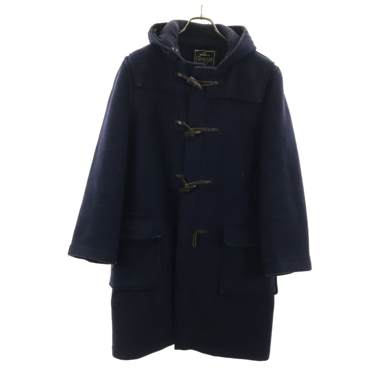 Gloverall グローバーオール 英国製 ダッフルコート 38 ネイビー メンズ